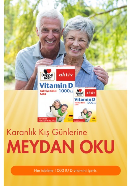 Vitamin D 1000 Iu 45 Tablet