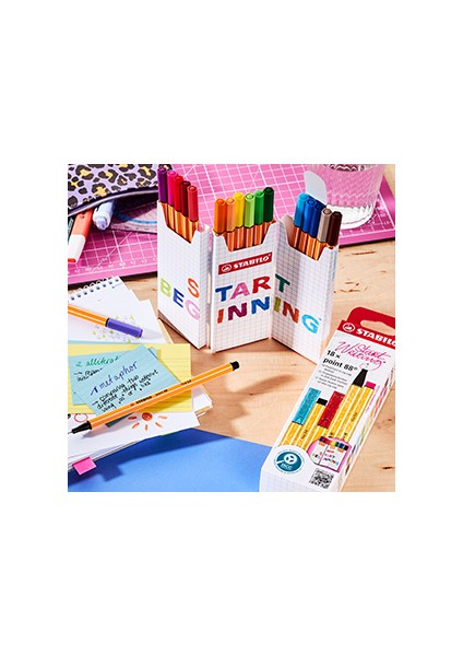 Stabılo Point 88 Zig-Zag 18'li Paket