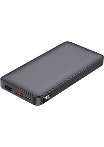 GC31 10.000MAH 2x USB & 1x Type-C Girişli Hızlı Şarj Taşınabilir Şarj Cihazı Powerbank