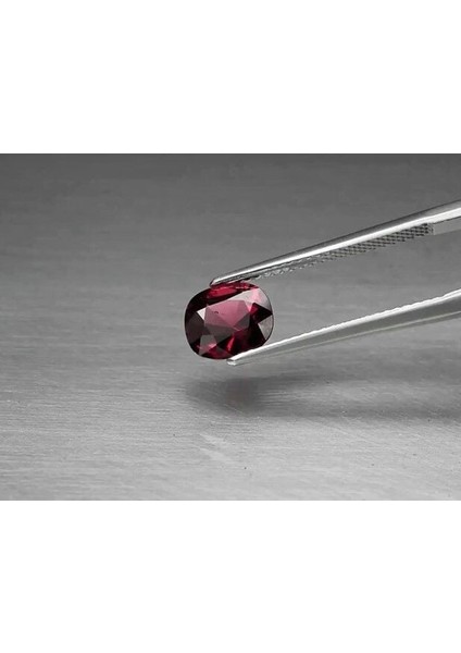 1.90 Ct 7.7x6.6 mm Vs Cushion Natural Purplish Pink Rhodolite Garnet, Madagascar