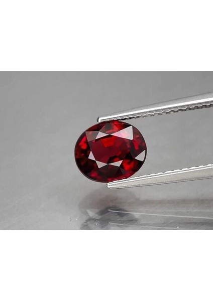 1.52 Ct 6.5 mm Round Natural Pinkish Purple Rhodolite Garnet, Africa