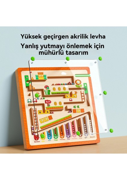 Labirent Painball Konsantrasyon Eğitimi Erken Eğitim Eğitici Oyuncaklar (Yurt Dışından) fırsatları