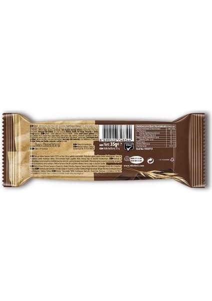 Lifalif Bitter Çikolatalı Yulaf Bar 35 gr x 16 Adet