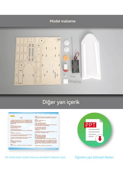 Teknoloji Küçük Icatlar Diy Ming Vapur Bilim Deney Eğitici Oyuncaklar (Yurt Dışından) fiyatları
