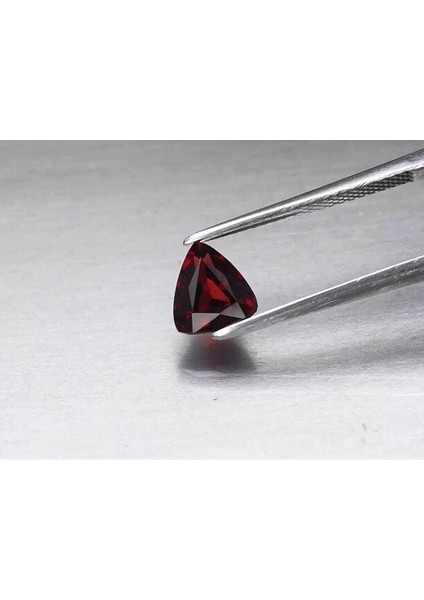 1.88 Ct 7.5x6.8 mm Vs Trillion Natural Reddish Purple Rhodolite Garnet Africa