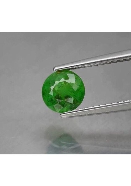 1.20 Ct 5.8x4.4 mm Oval Natural Green Grossular Garnet, Tanzania