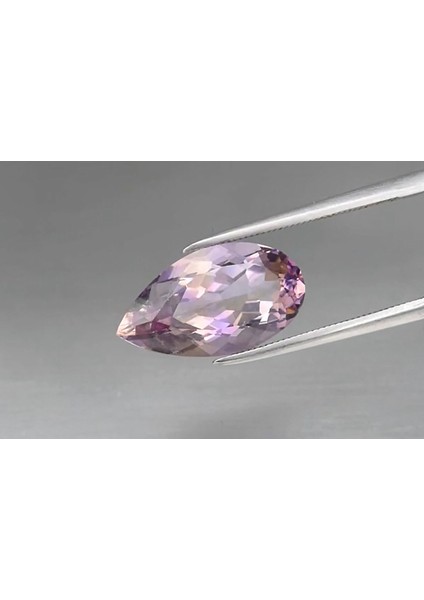 5.14 Ct 16.2x9 mm Vs Pear Natural Untreated Yellow & Purple Ametrine, Gemstone