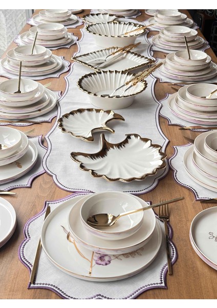 Yemek Takımı Modern Violet 158PARÇA 12 Kişilik