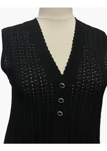 Volanlı Uzun Merserize Yelek fırsatları