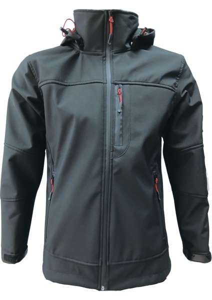 Su ve Rüzgar Geçirmez Softshell Mont