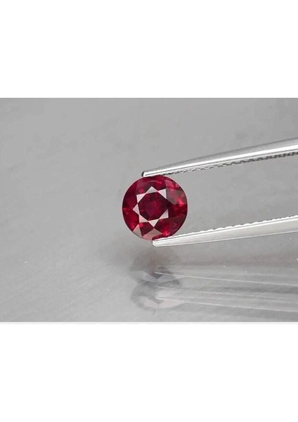 1.26 Ct Semi-Round Natural Pinkish Purple Rhodolite Garnet, Africa