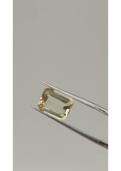 2.63 Ct 10.3x8 mm Emerald Cut Natural Yellow Orthoclase Feldspar Madagascar