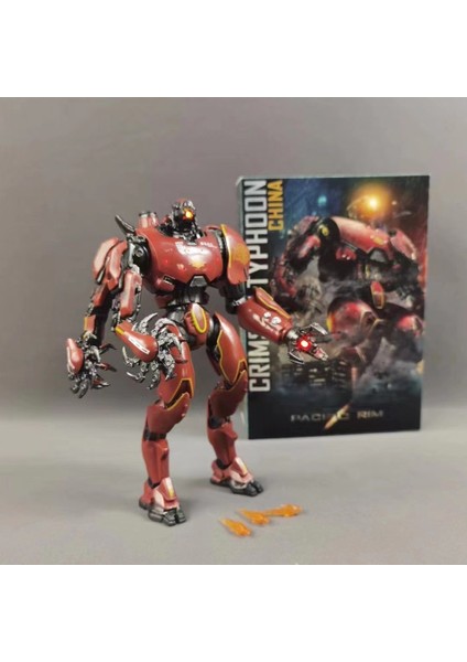 Pacific Rim Çin Mecha Fırtına Kırmızı Parlayan Sürüm 19CM (Yurt Dışından)