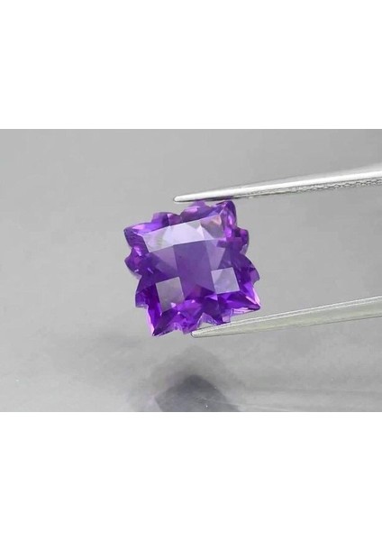 4.31 Ct 10.2x10 mm Fancy Natural Unheated Purple Amethyst, Brazil