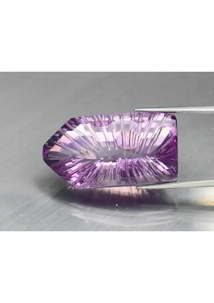 29.61 Ct 27.8x15 mm Vs Fancy Natural Unheated Purple Amethyst Uruguay, Big!