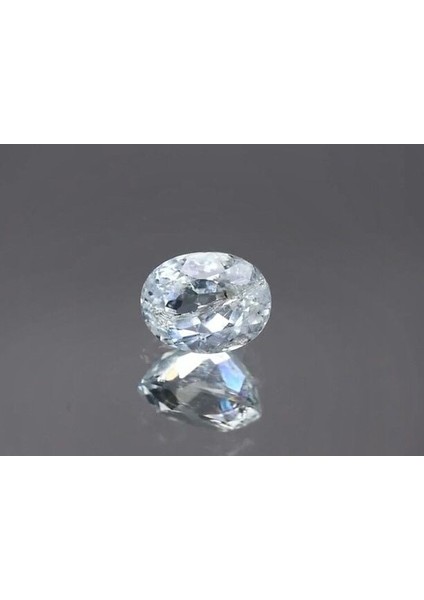 2.30 Ct 9x7 mm Oval Natural Unheated Blue Aquamarine, Africa