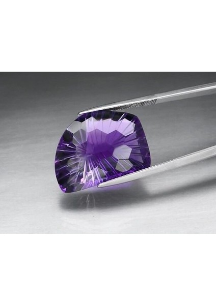 21.00 Ct 22.6x16.8 mm Vvs Fancy Natural Unheated Purple Amethyst Uruguay, Big!