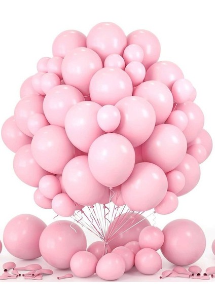 Pembe Makaron Balon 20 Adet 12INÇ modelleri