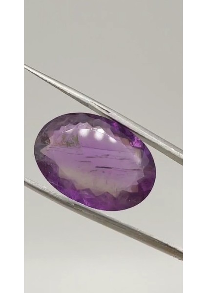 18.40 Ct 23x16.1 mm Oval Natural Unheated Purple Amethyst, Brazil