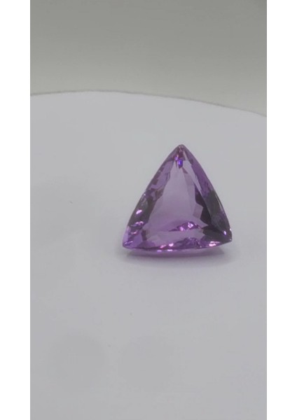 12.70 Ct 16.8 mm Trillion Natural Unheated Purple Amethyst, Brazil