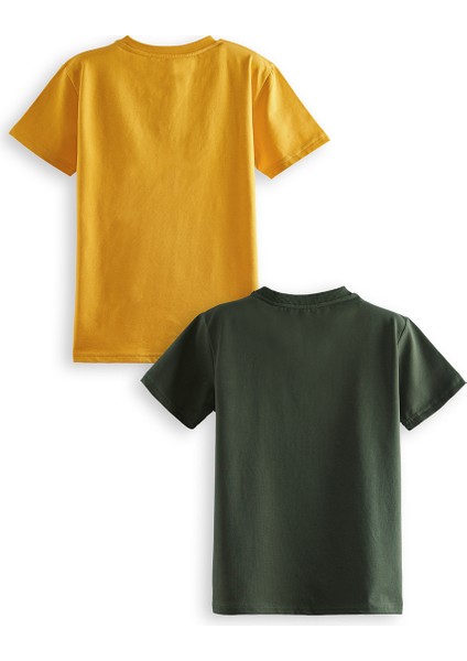 Skater Erkek Çocuk 2'li T-Shirt Takım fırsatları