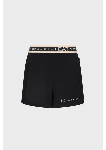 Pamuk Karışımlı Regular Fit Logolu Short Bayan SHORT 7W000280 AF12501 UC001