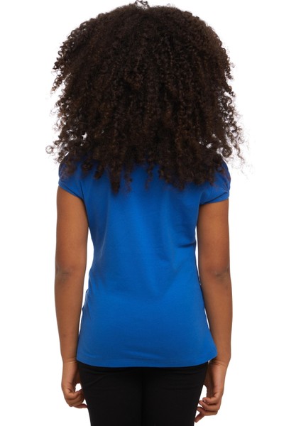 Saks Basic Kız Çocuk Sıfır Yaka Karpuz Kol Tişört modelleri