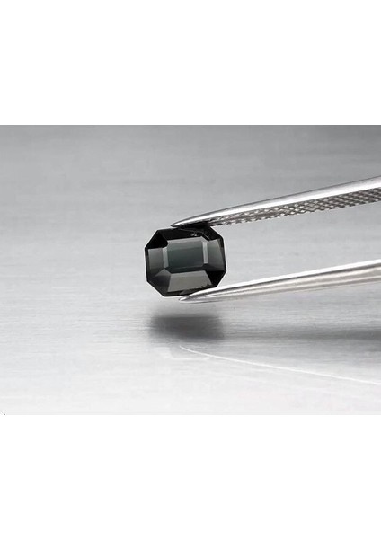 1.64 ct 6.8x6.2 mm Vs Octagon Natural Unheated Deep Bluish Green Tourmaline