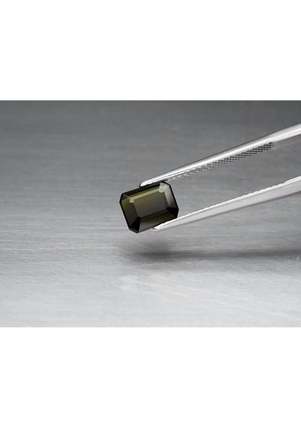 1.44 ct 7.4x6.2 mm Vvs Octagon Natural Unheated Green Tourmaline, Nigeria