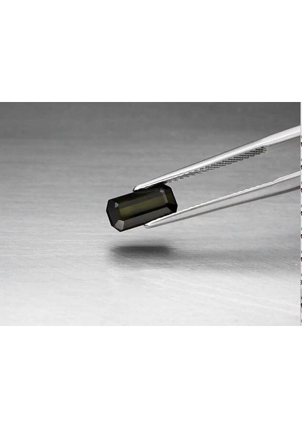 1.91 ct 10X5.2 mm Vs Octagon Natural Unheated Green Tourmaline, Nigeria