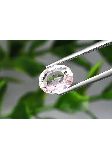 1.98 ct 9.7x7.5 mm Vs Oval Natural Unheated Light Pink Tourmaline, Congo