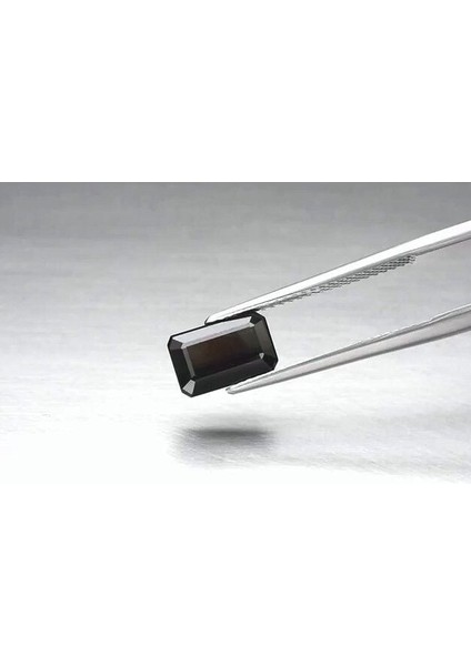 2.61 ct 9.2X6 mm Vs Octagon Natural Unheated Green-Deep Purple Tourmaline, Nigeria