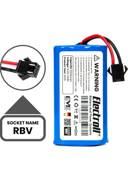 Eufy Robovac 11S Max Uyumlu Batarya (Maksimum Kapasite) 3500MAH Pil Robot Süpürge Batarya indirimleri
