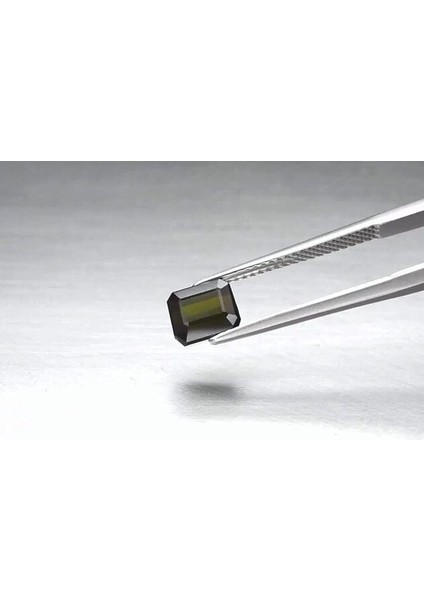 2.01 ct 6.8X6 mm Vs Octagon Natural Unheated Medium Green Tourmaline, Nigeria