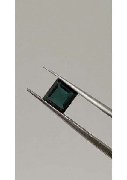 1.10 ct 6x6 Square Natural Verdelite Tourmaline