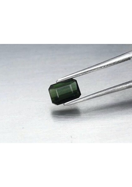 1.14 ct 7.3x5.3 mm Vs Octagon Natural Unheated Green Tourmaline, Mozambique