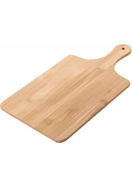 Doğal Ahşap Büyük Kesme Tahtası Doğrama Tahtası Dikdörtgen Doğal Ahşap (39X20X0,8CM)