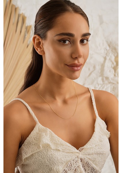 14 Ayar Altın Gurmet Zincir Kolye modelleri