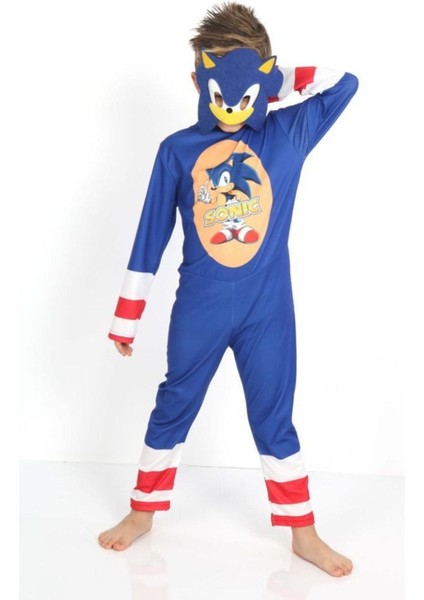 Sonic Kostüm Kirpi Sonıc Kostumu Erkek Çocuk Sonic Kostümü