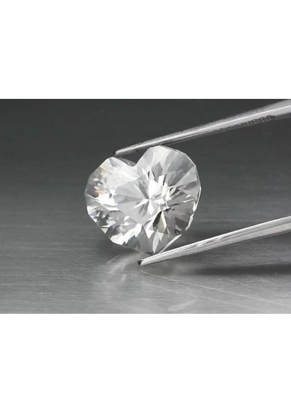 9.93 ct 13.7X12.4 mm Vs Custom-Cut Natural Unheated Light Green Topaz, Africa