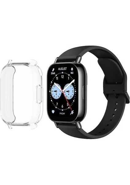 Xiaomi Redmi Watch 5 Lite Uyumlu Tam Koruma Kasa ve Ekran Koruyucu Silikon Kılıf fiyatları