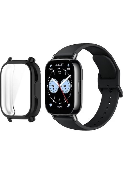 Xiaomi Redmi Watch 5 Lite Uyumlu Tam Koruma Kasa ve Ekran Koruyucu Silikon Kılıf fiyatları