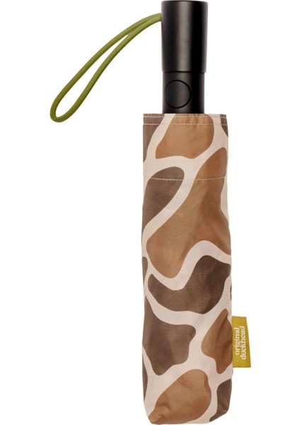 The Daily - Beige Ripples Automatic Umbrella