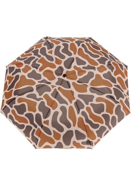 The Daily - Beige Ripples Automatic Umbrella