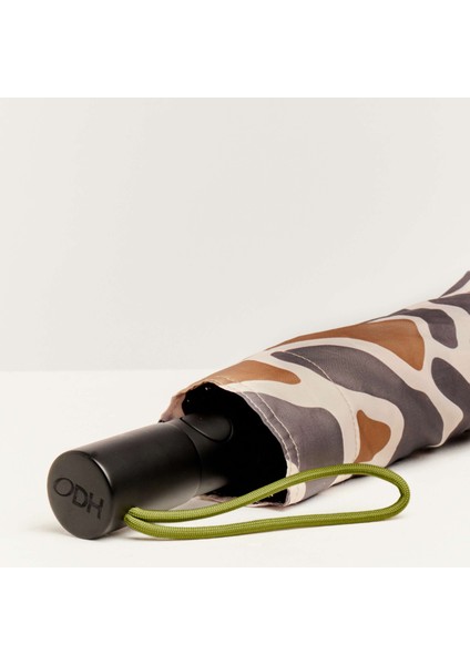 The Daily - Beige Ripples Automatic Umbrella