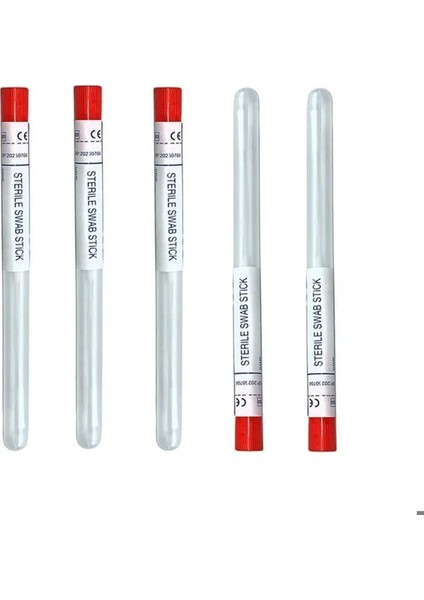 Stuart Besiyersiz Swab - Steril Eküvyon Çubuğu Swap - 100 Adetlik Toptan Set