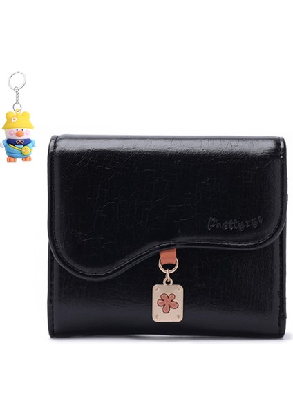 Cüzdan Moda Çoklu Kart Yuvası Kart Tutucu Üç Katlı Çanta Kadın El Çantası (Yurt Dışından)