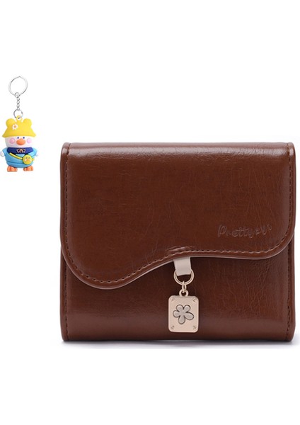 Cüzdan Moda Çoklu Kart Yuvası Kart Tutucu Üç Katlı Çanta Kadın El Çantası (Yurt Dışından)