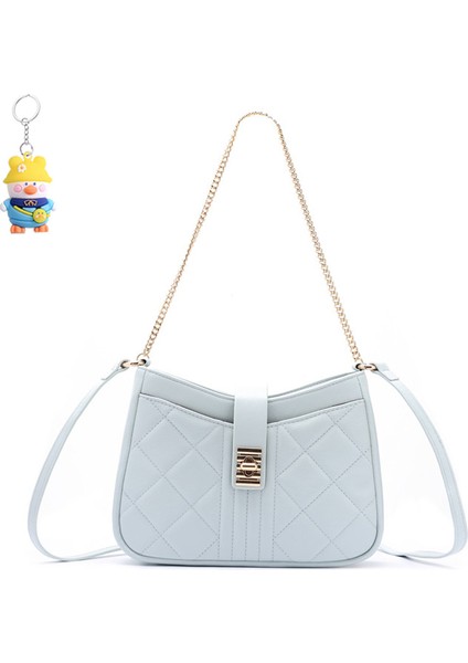 Kilitleme Cüzdan Tek Omuz Crossbody Fermuarlı Mini Kompakt Koltuk Altı Çanta (Yurt Dışından)