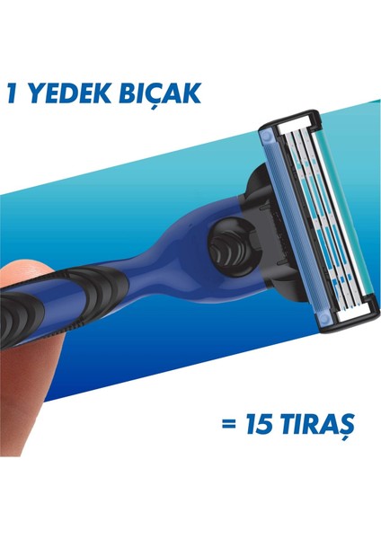 Mach 3 Start Bıçak 2'li